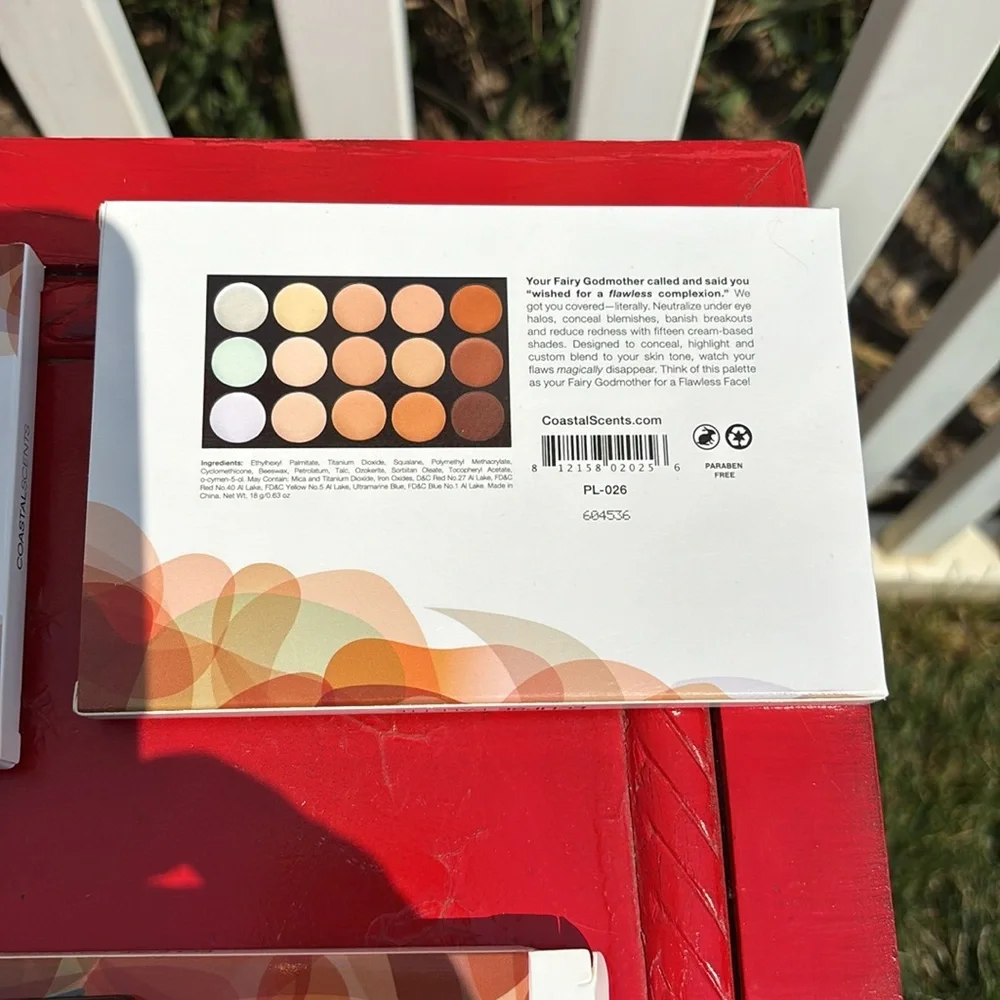 Eclipse Palette 15 Concealer Shades NIB You Get 3